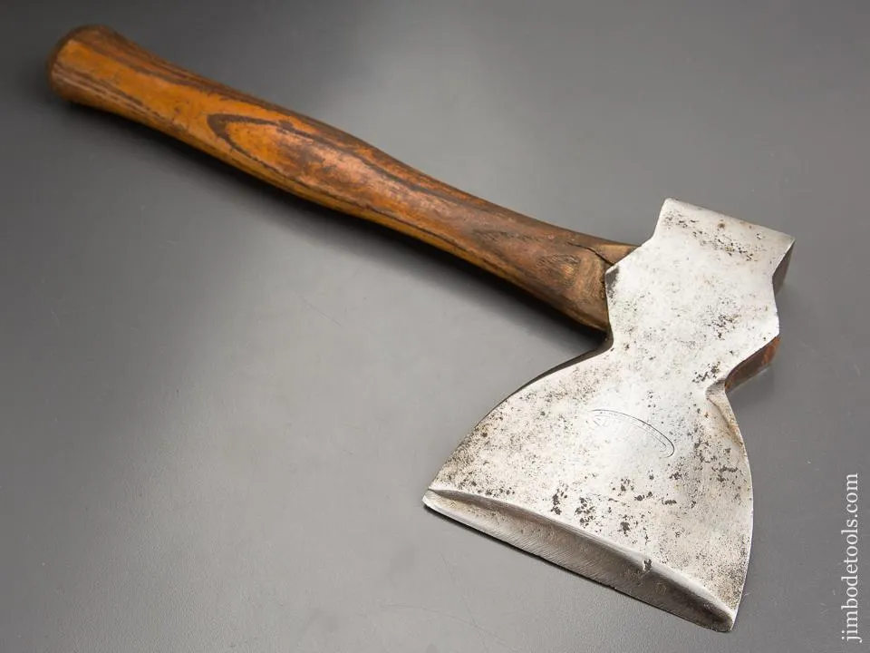 4 1/2 x 6 1/4 inch DUNLAP Two pound Single Bevel Side Axe with 14 inch Handle - 81669