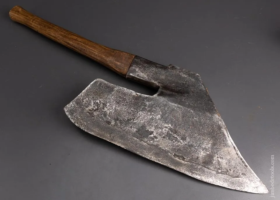 A Beauty of a Decorated Goosewing Axe - 95234