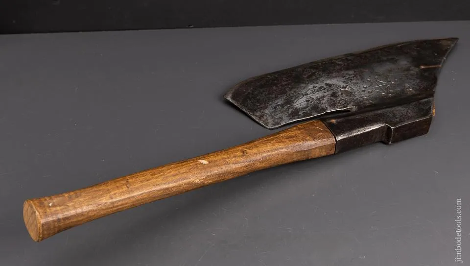 A Beauty of a Decorated Goosewing Axe - 95234