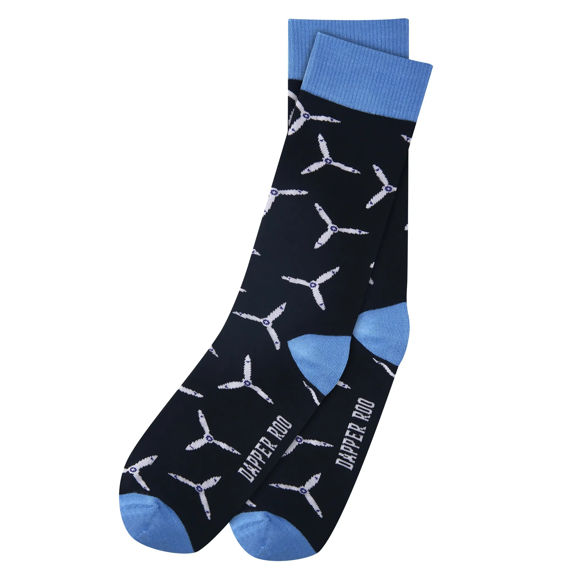 Aeroplane Propeller Socks by Dapper Roo