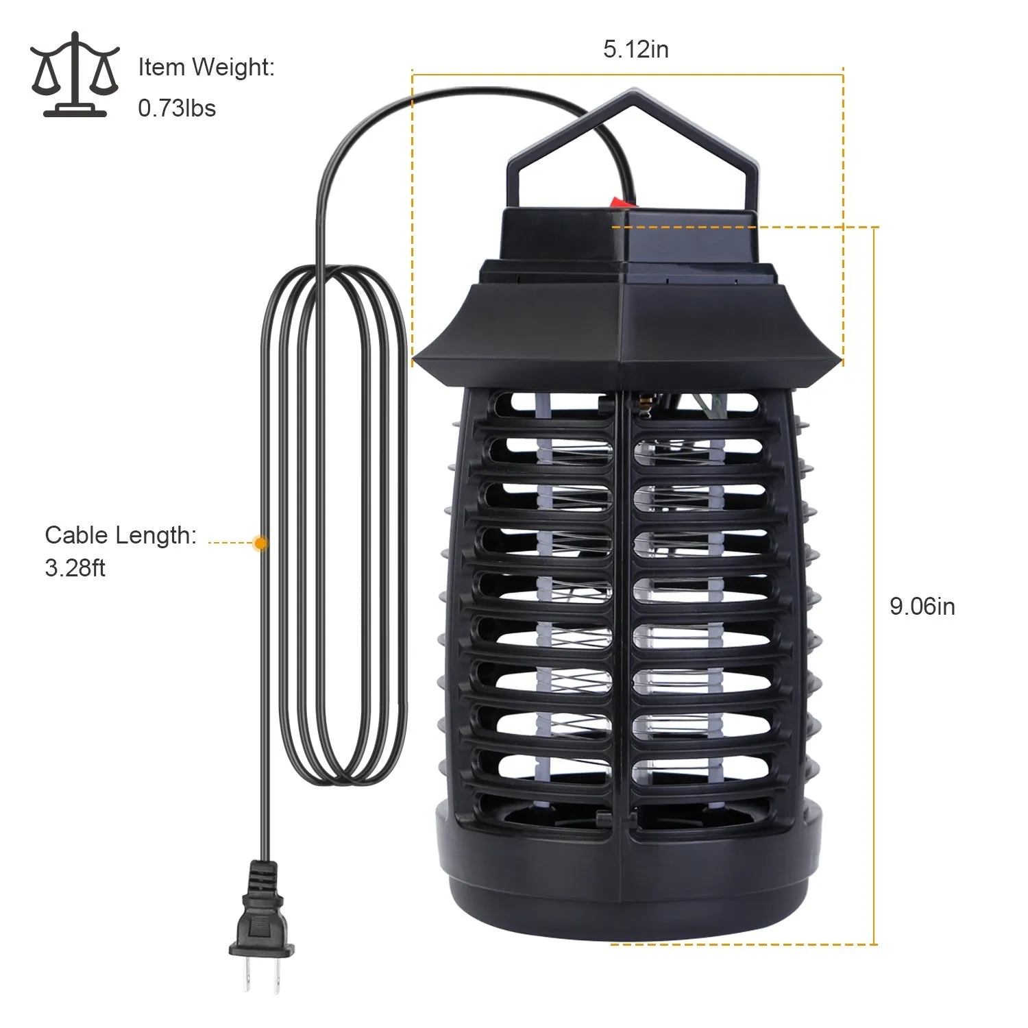 Bug Zapper Electric UV Mosquito Killer Lamp Insect Killer Light Pest