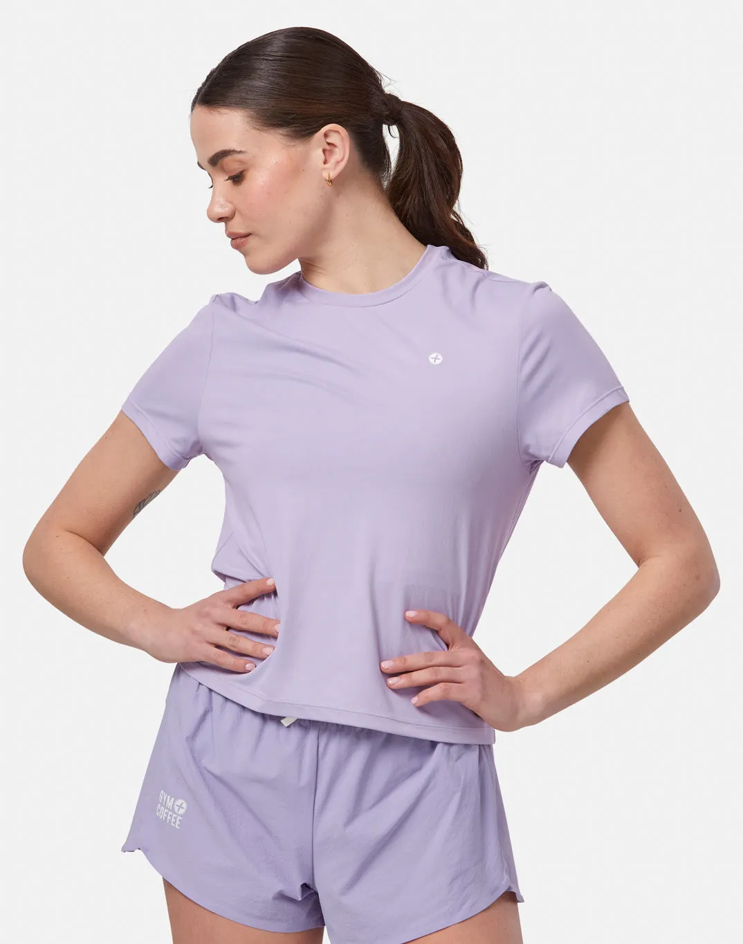 Coffee Tee in Lilac