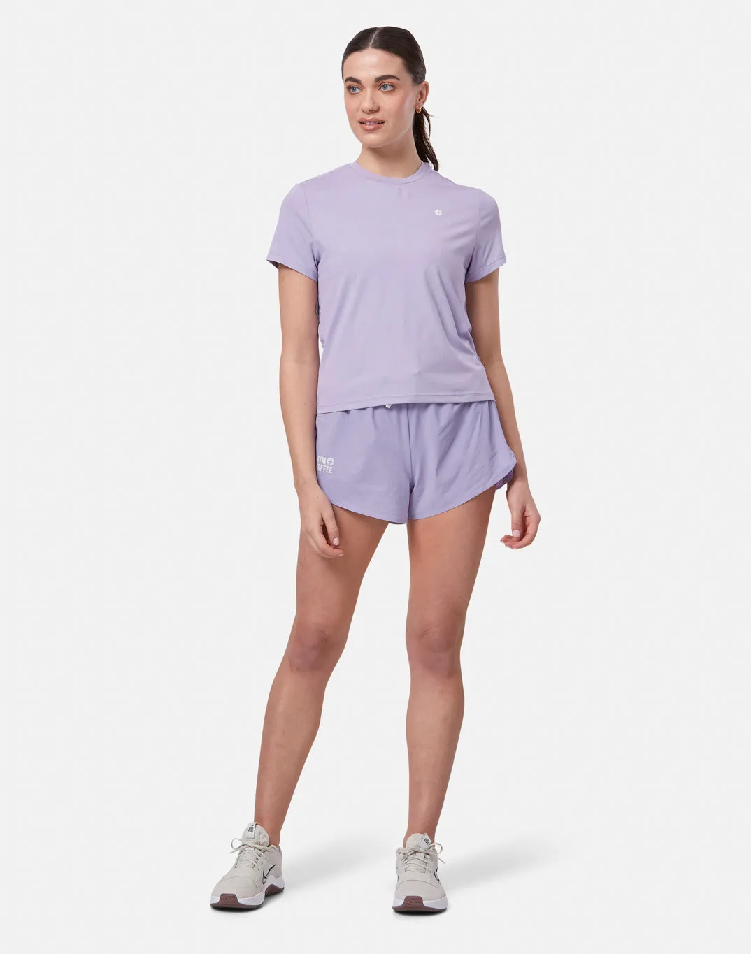 Coffee Tee in Lilac