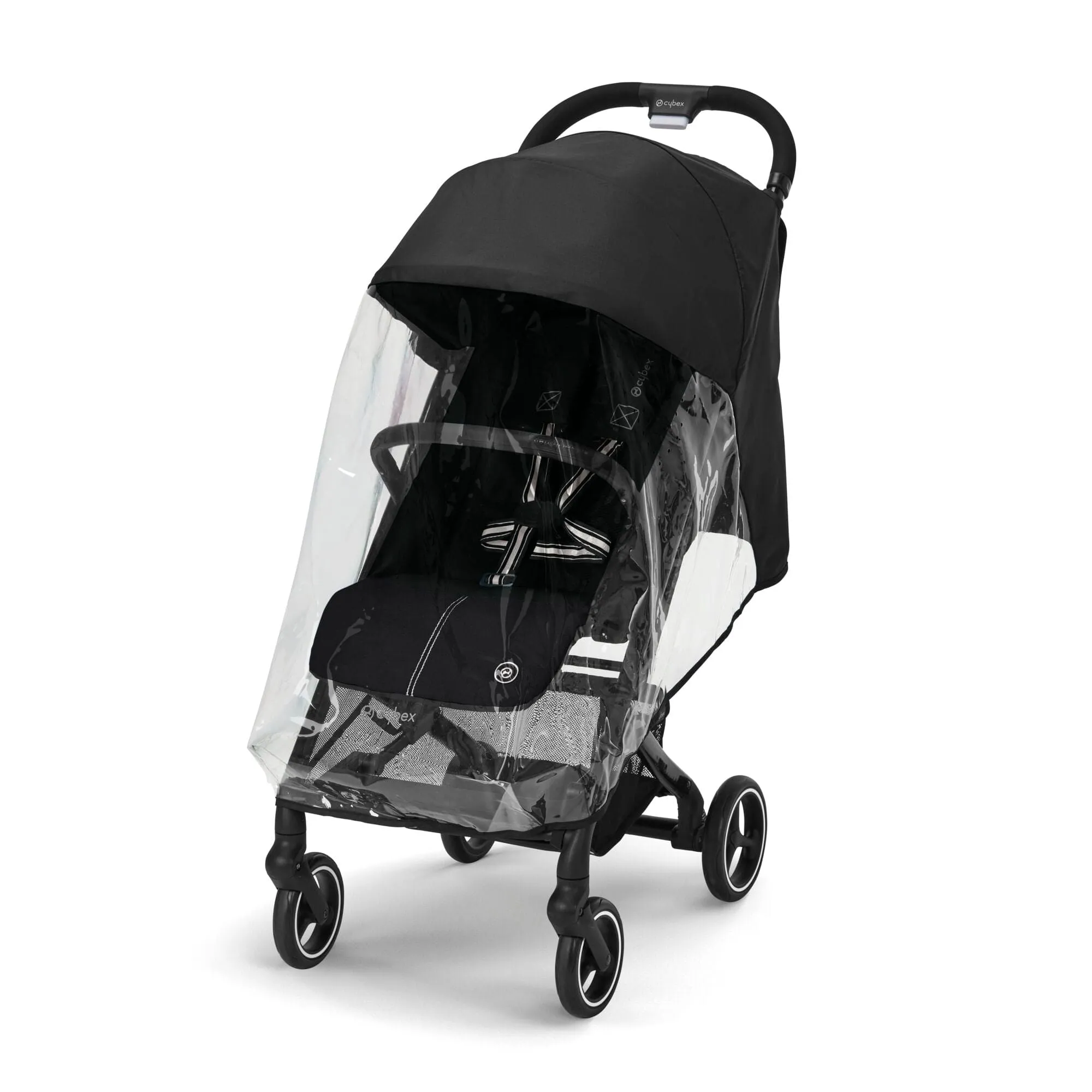 Cybex Beezy Compact Pushchair with Raincover - Moon Black (2023)