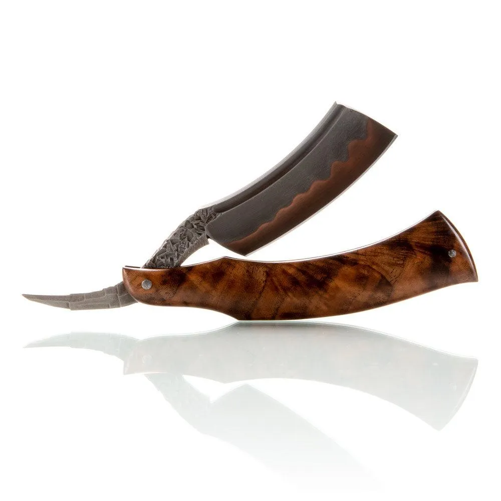 Dylan Farnham Crystalline textured Straight Razor