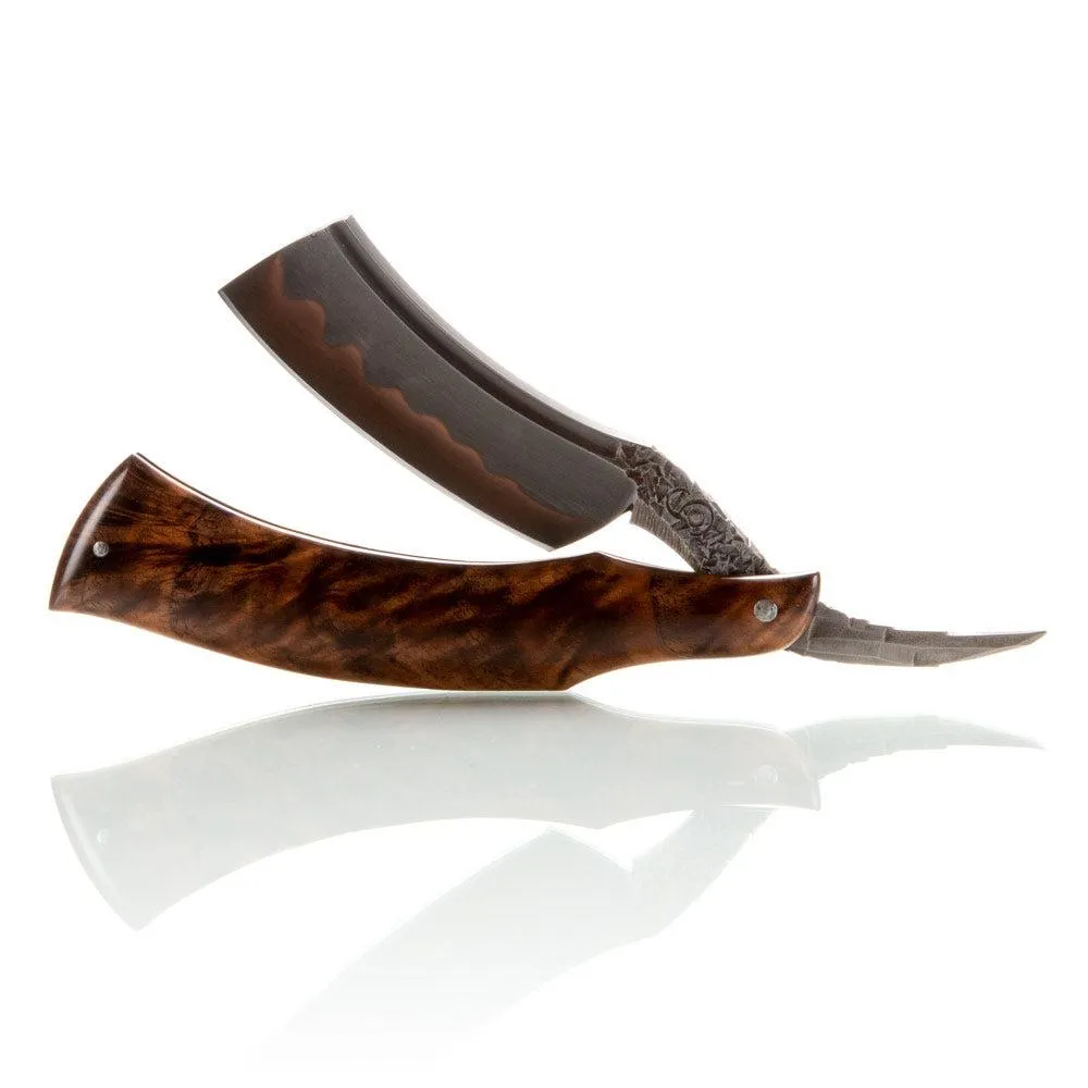 Dylan Farnham Crystalline textured Straight Razor