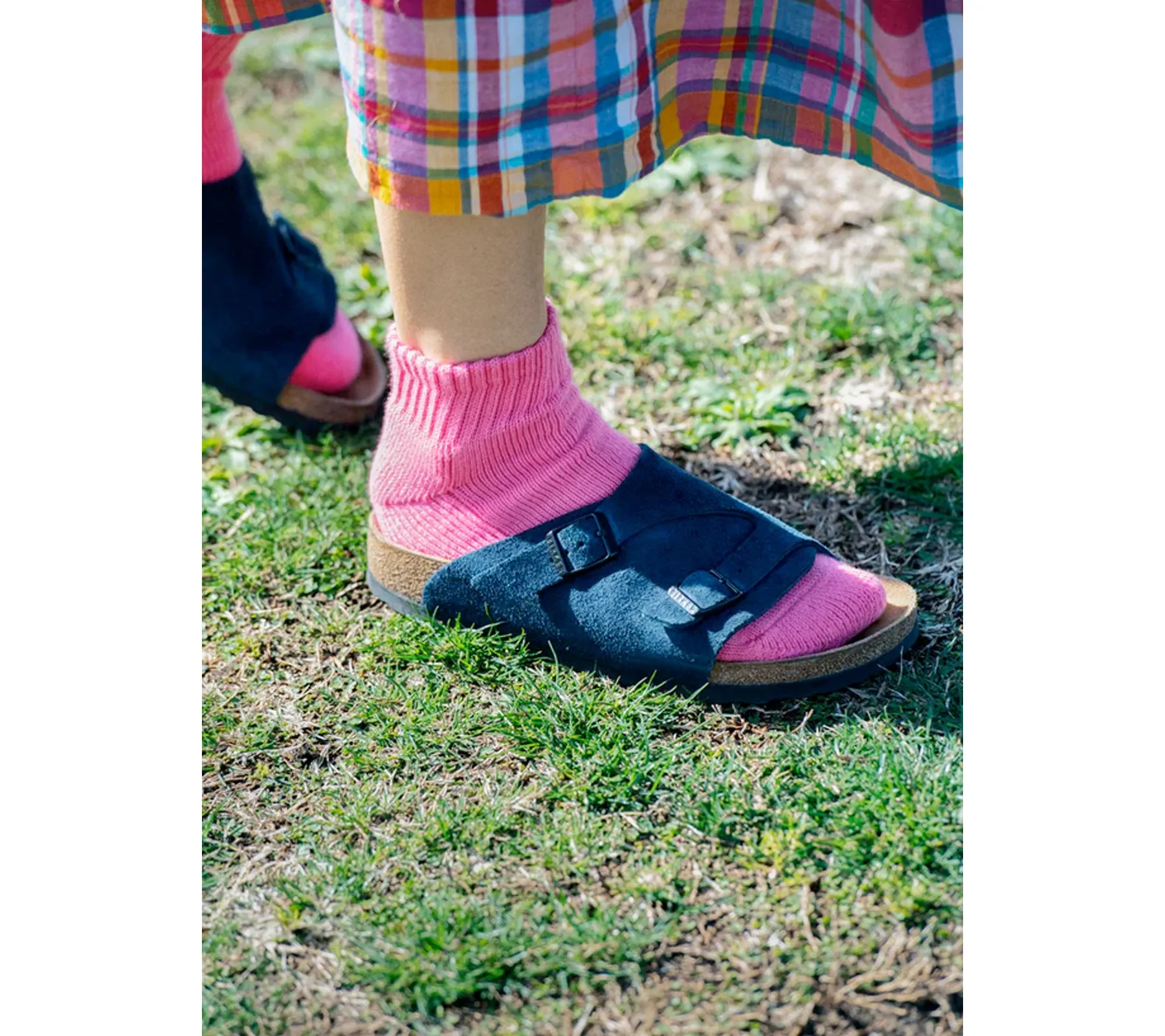 Everyday Pile Ankle Socks | Pink