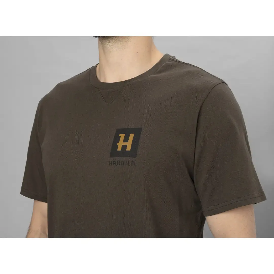 Gorm S/S T-Shirt - Shadow Brown by Harkila