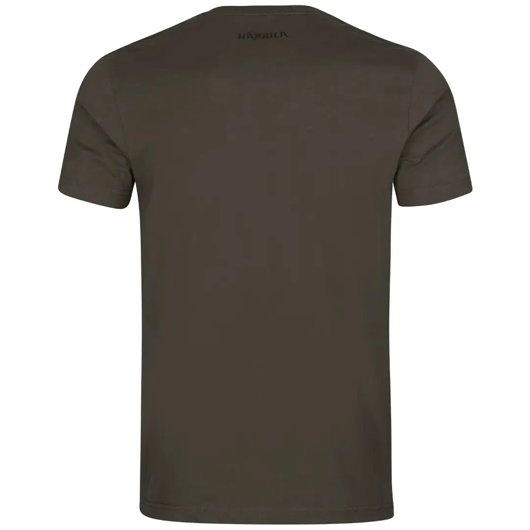 Gorm S/S T-Shirt - Shadow Brown by Harkila