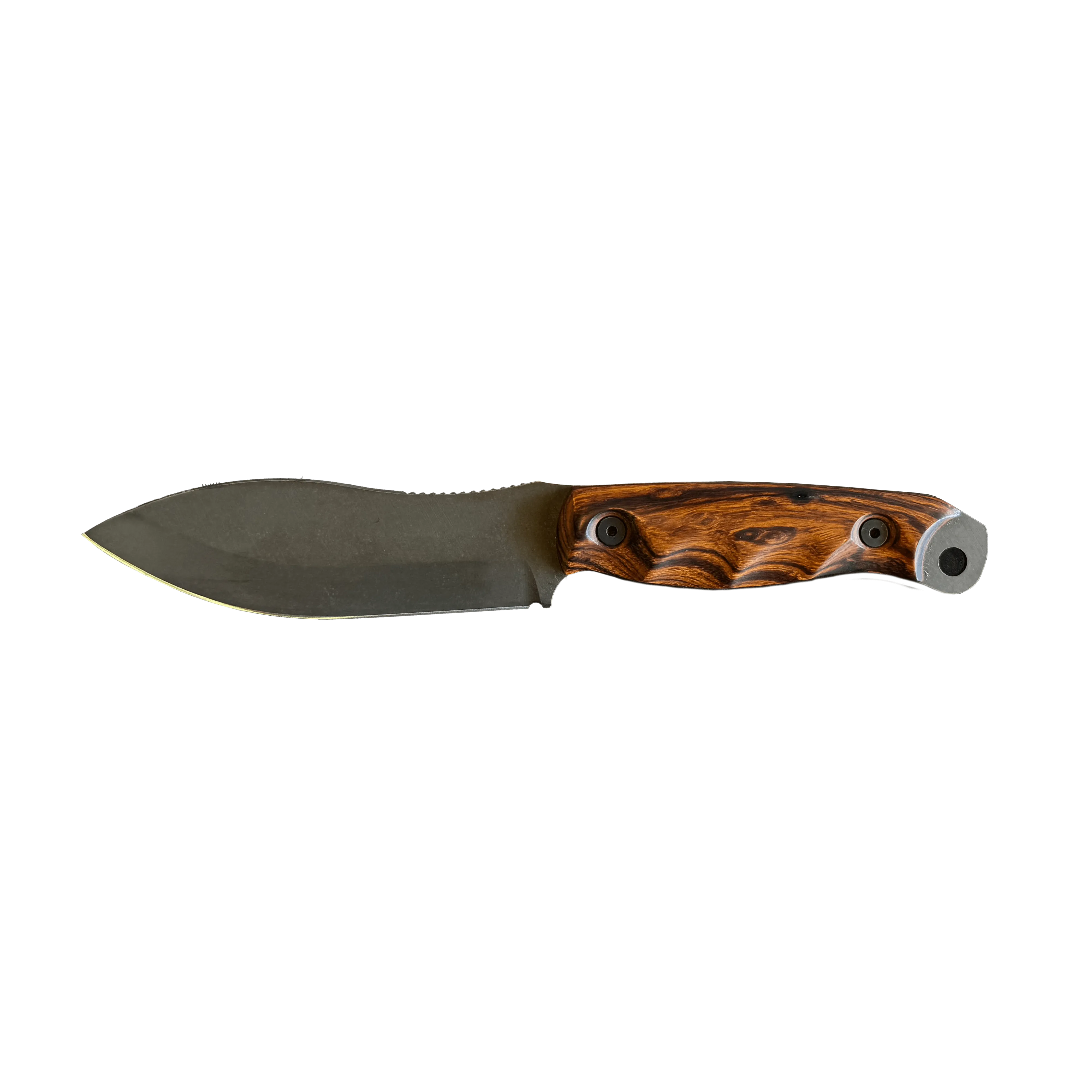 Half Face Blades Skinner Knife | Desert Ironwood