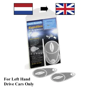 Headlight Beam Deflectors Converters for Left Hand Drive Cars NL