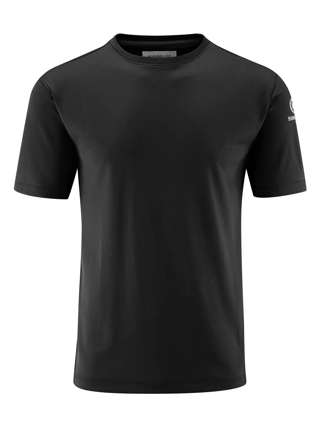 Henri Lloyd Men's Fast Dri Silver Mono Short Sleeve T-Shirt Black