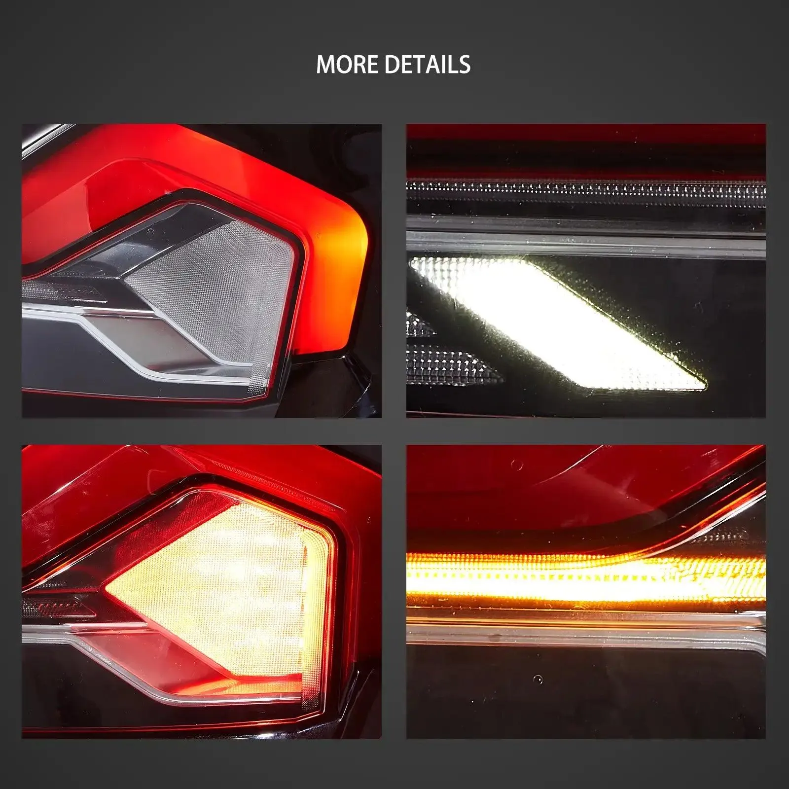 LED Tail Lights Assemly With Start-up Animation Effect (Pre-order) For 2014-2021 BMW 2 Series (F22 F23) M2 (F87）