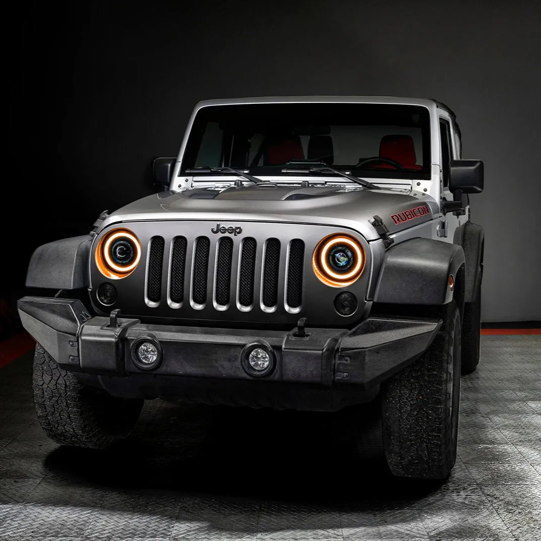 ORACLE Lighting Oculus™ 7" Switchback Bi-LED Projector Headlights for Jeep Wrangler JK