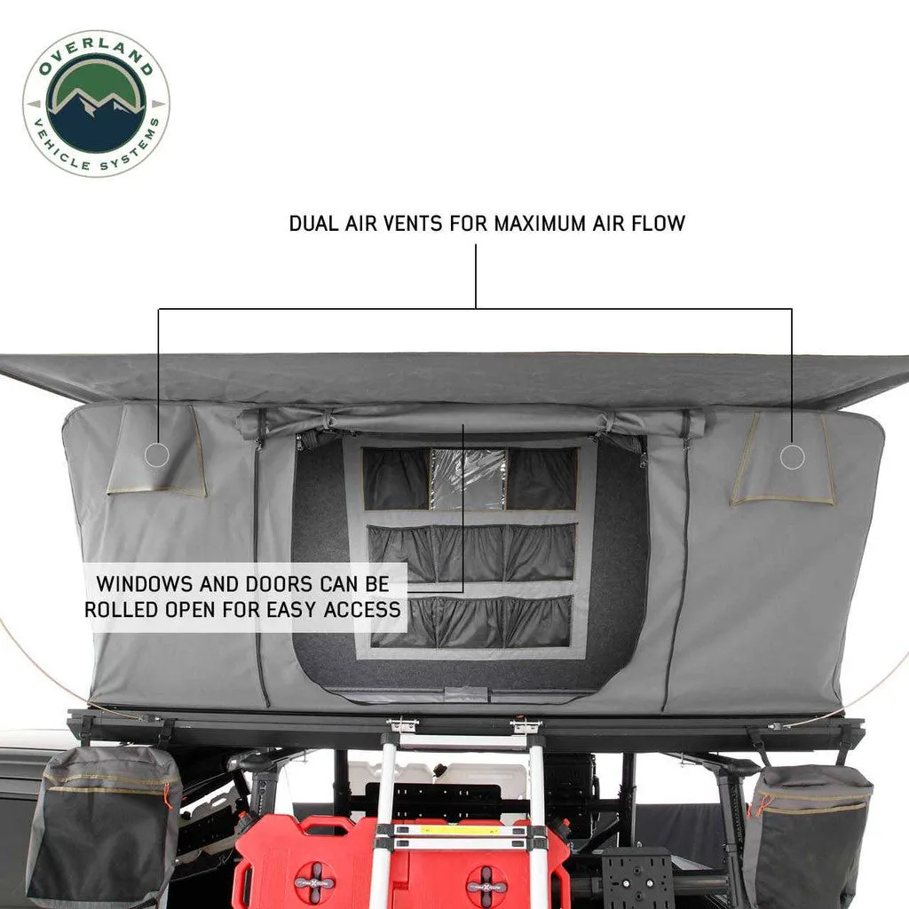 OVERLAND VEHICLE SYSTEMS | Sidewinder Aluminum Side Opening Roof Top Tent (18109901)