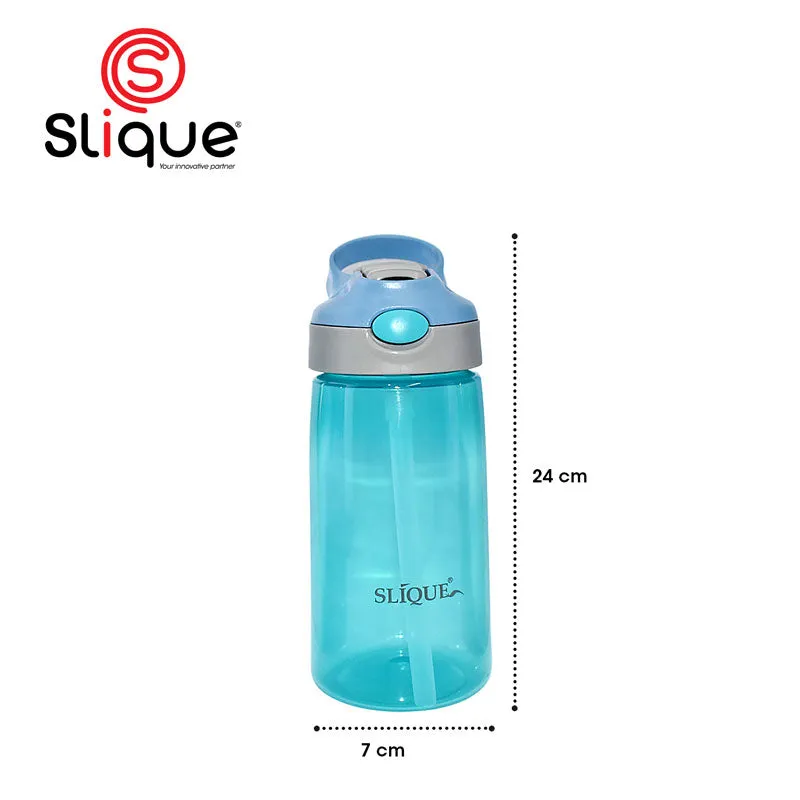 SLIQUE PP Sports Water Bottle BPA Free Set of 3 500ml | 0.5L (Boy)