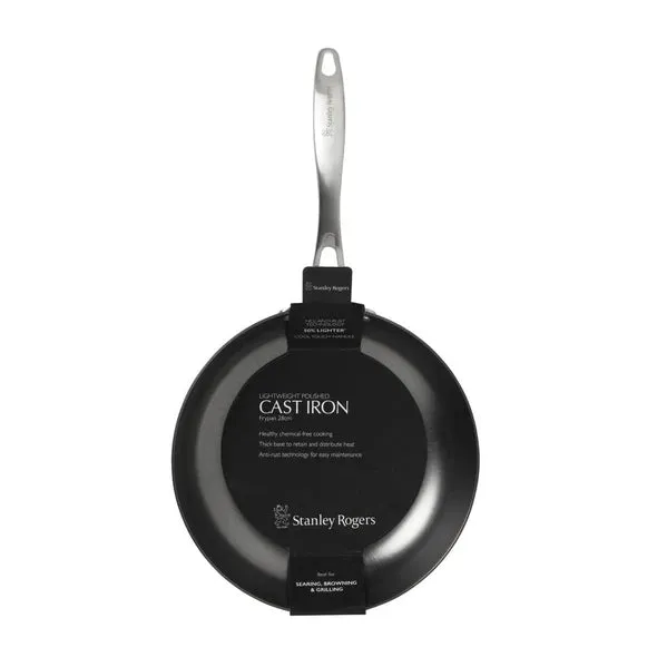 Stanley Rogers Lightweight Cast Iron Frypan - 28cm