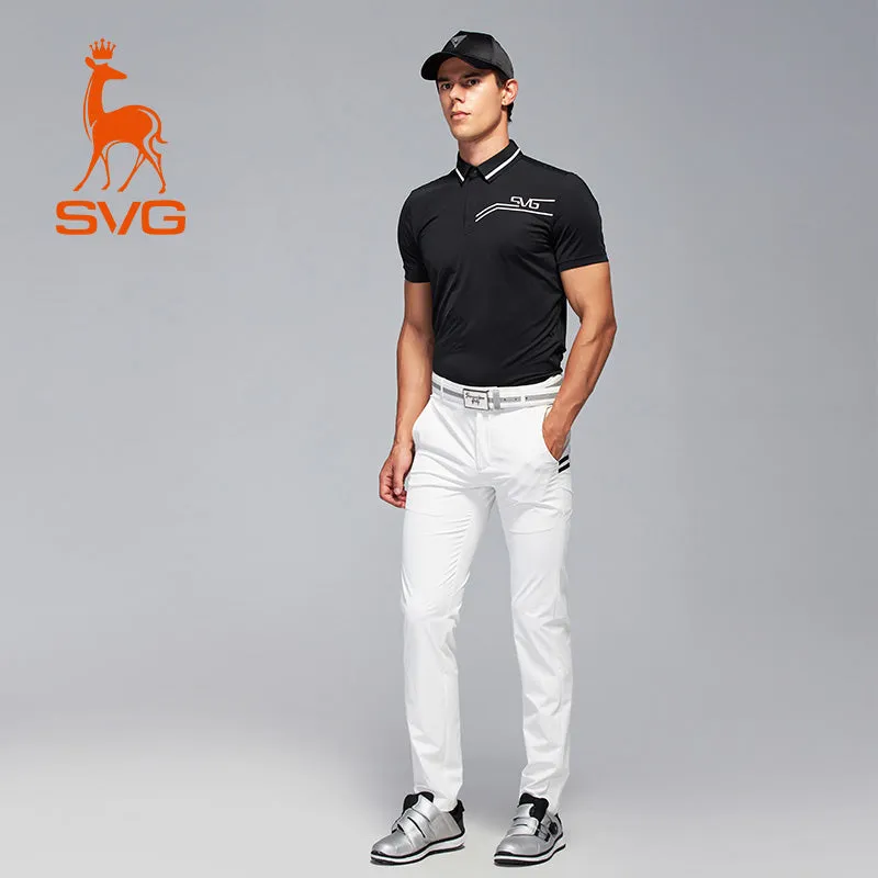 SVG Golf Men's Polo Shirts Short Sleeve UPF 50 