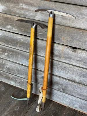 Unique Pair of Vintage Mountaineering Axes