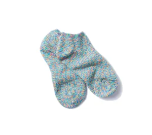 Washi Pile Short Sock "Kasuri" | Bloom